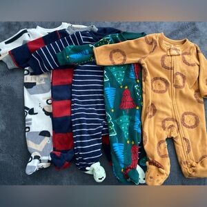 Carter's Kids One Pieces Footies - Multicolor Set